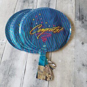 Set of 23 Congrats Foil Balloons - no self sealing valve